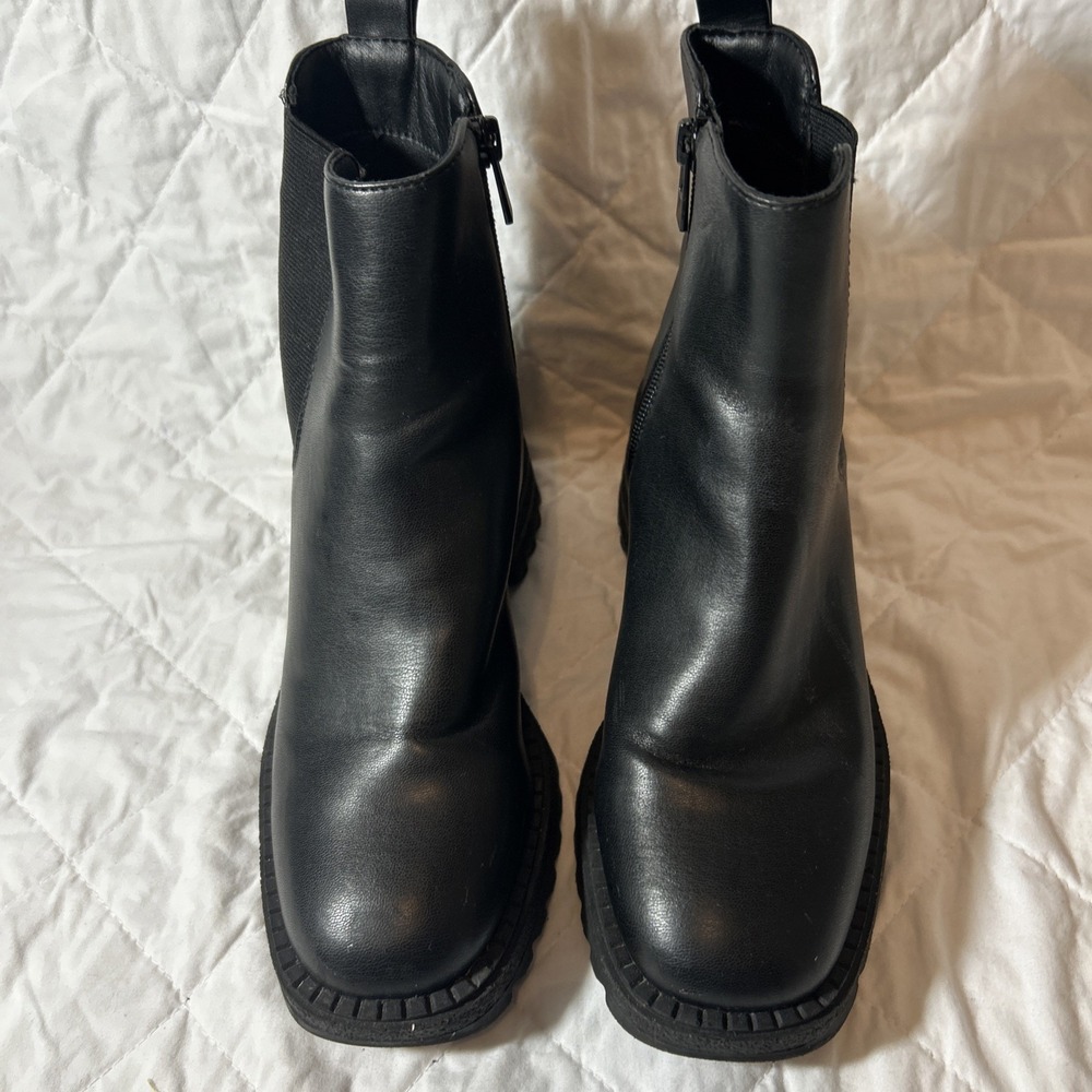 Sam & Libby S&L Women's Size 6 NEW Lennon Heeled Chls Chelsea Boots Black